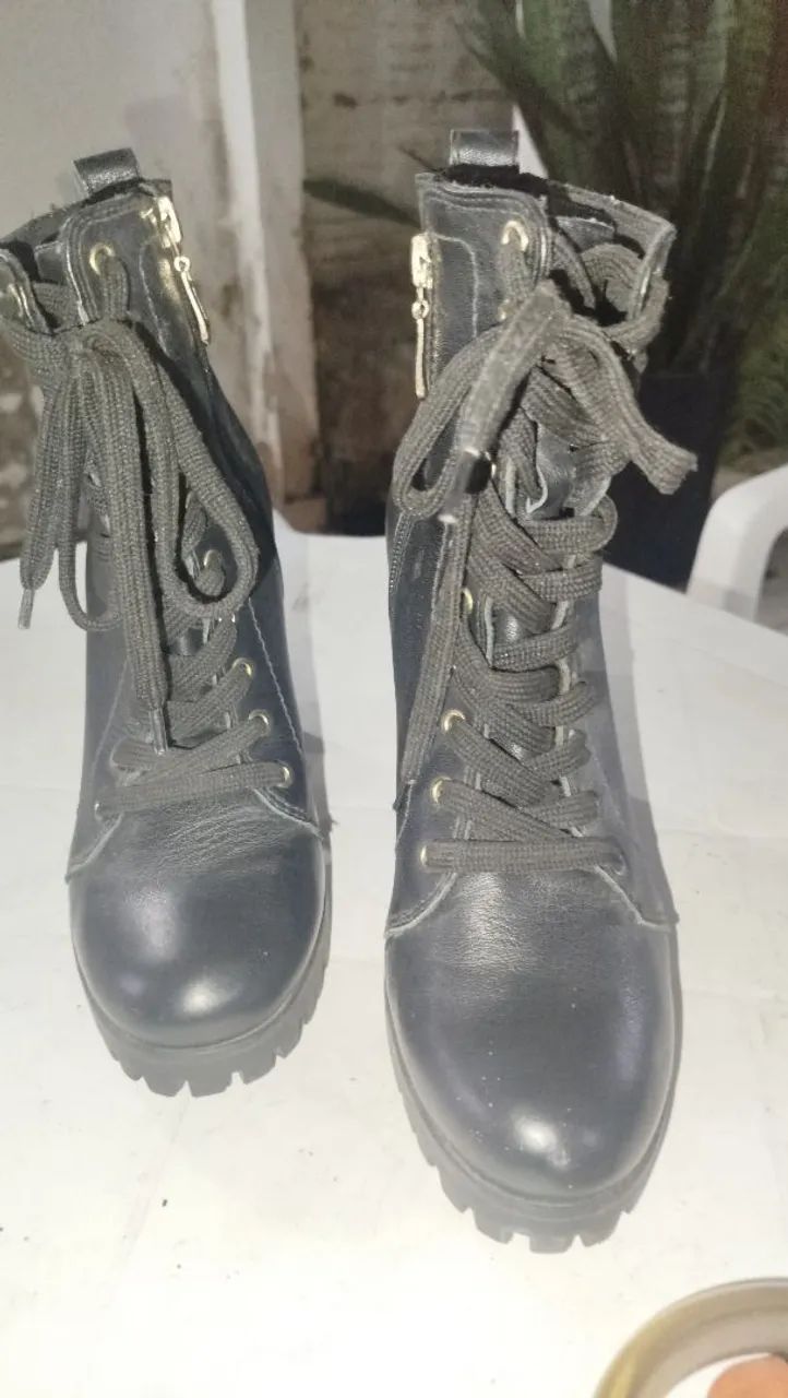 Bota couro jorge bischoff - Foto 4