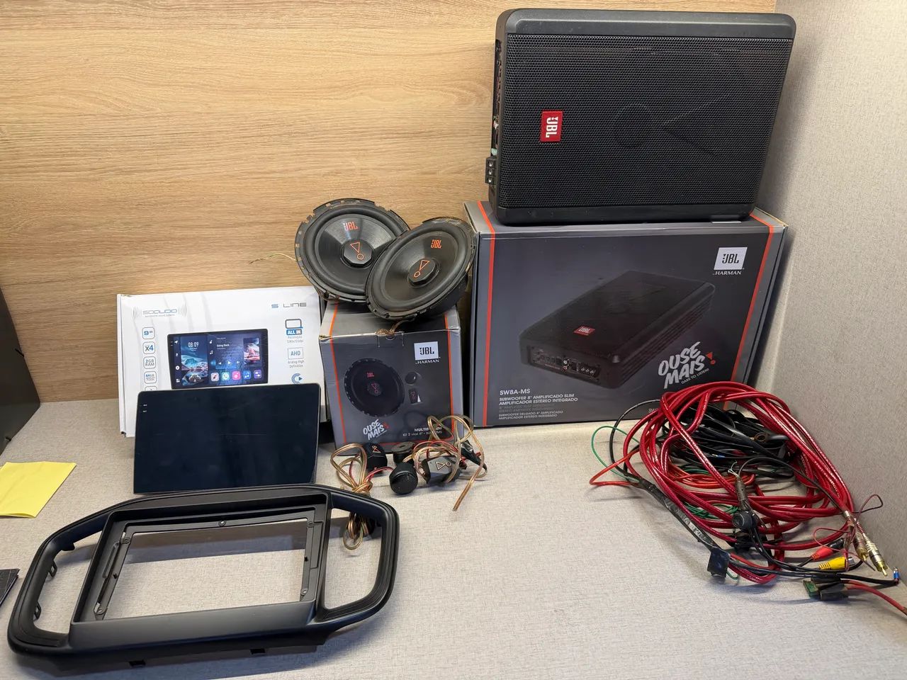 Kit Som Automotivo JBL 