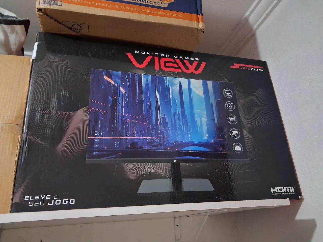 Monitor SuperFrame VIEW QUADHD 1440p 180hz 27 polegadas - Foto 5