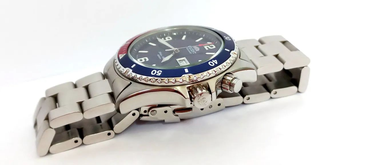 Relógio orient Mako 1 impecável  - Foto 3