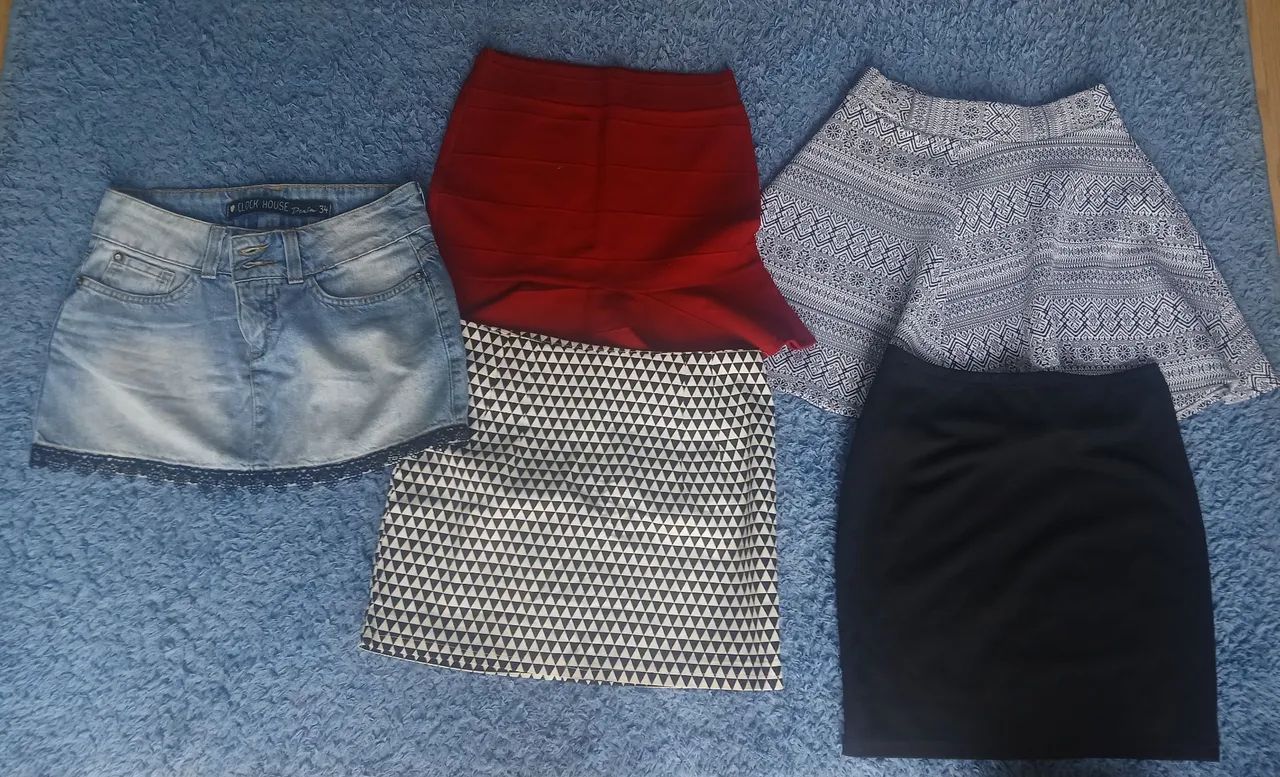 Lote de saias e shorts - Foto 2