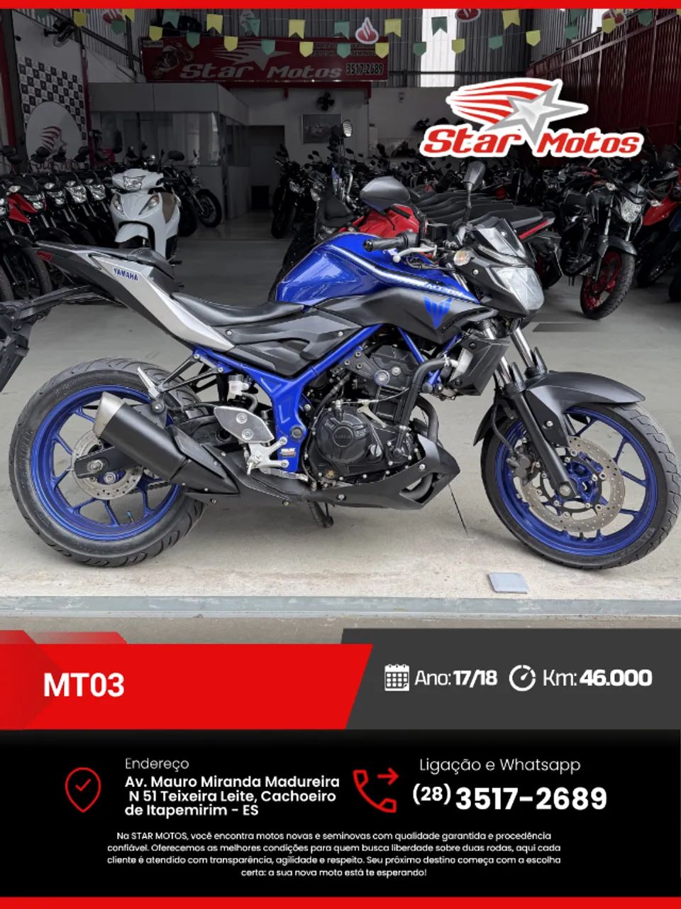 MT03 SUPER CONSERVADA