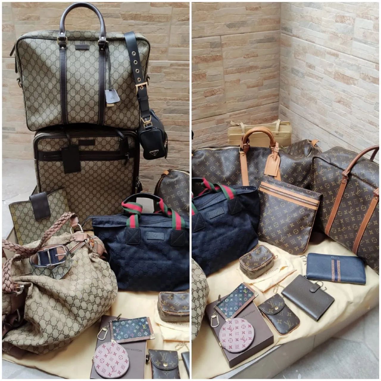 Combo LV Gucci - Foto 2
