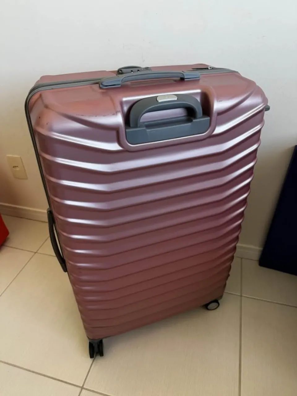 Mala Samsonite grande cor rosa - Foto 2