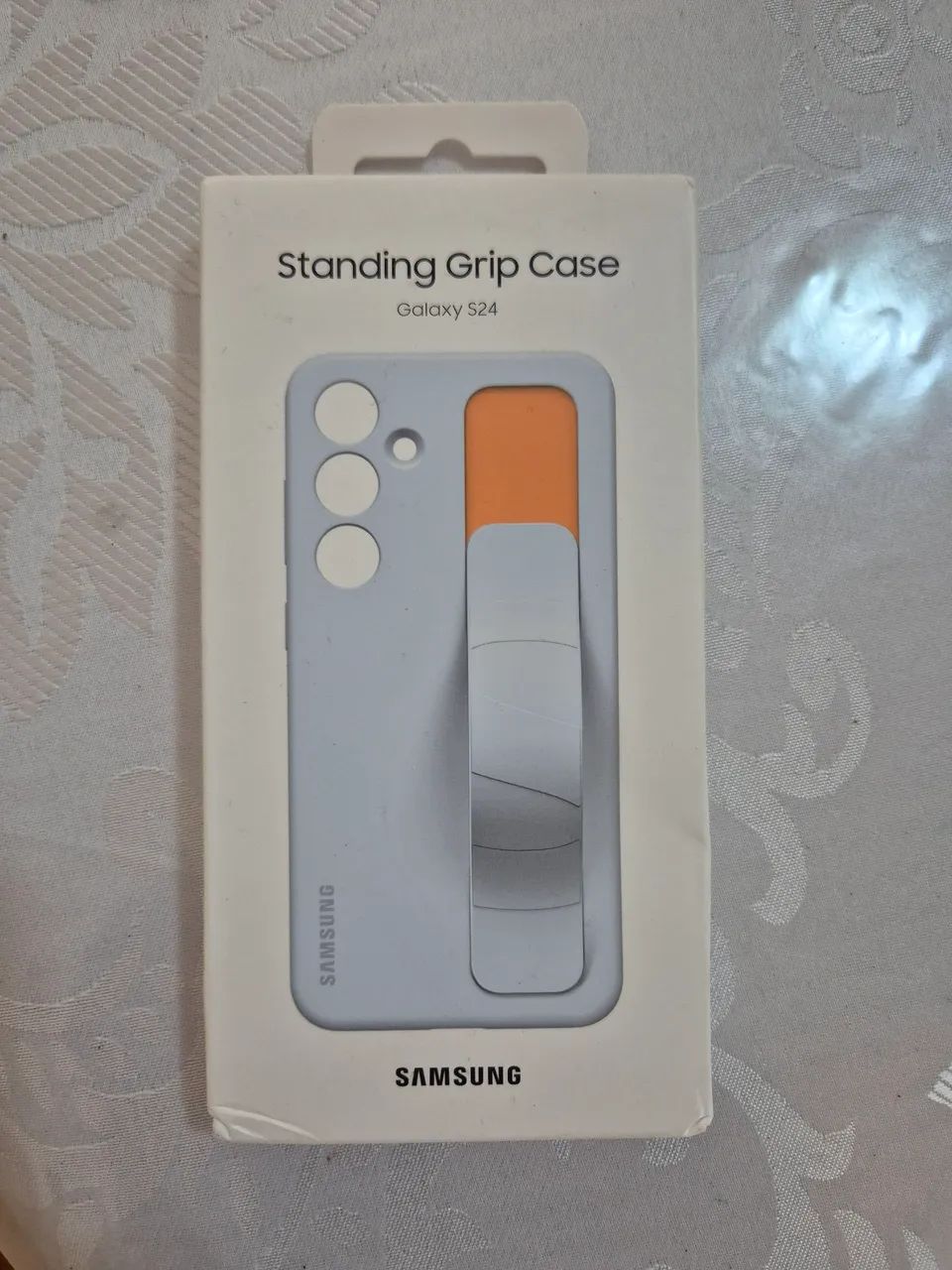 Capa para S24 original lacrada - Samsung Galaxy Standing Grip Case
