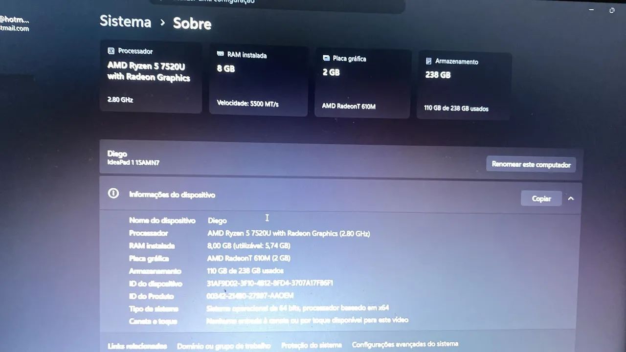 Notebook Novo - Foto 3