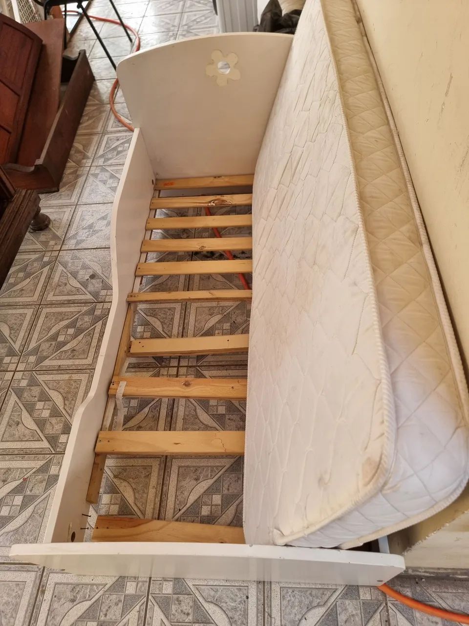 Entrego Cama infantil Com colchão  - Foto 4