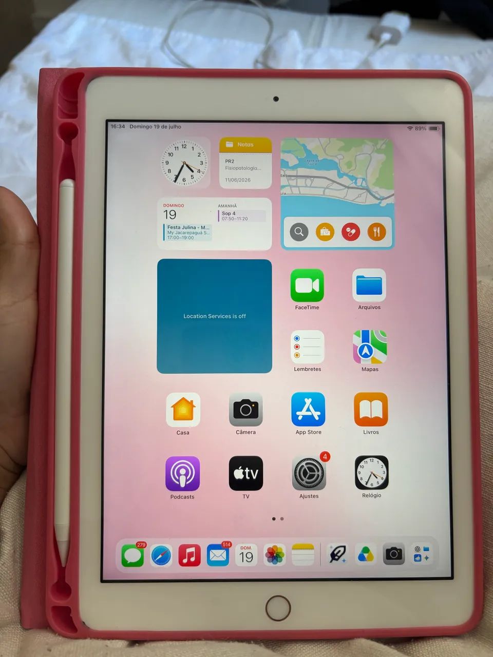 Ipad 6ª geração rose