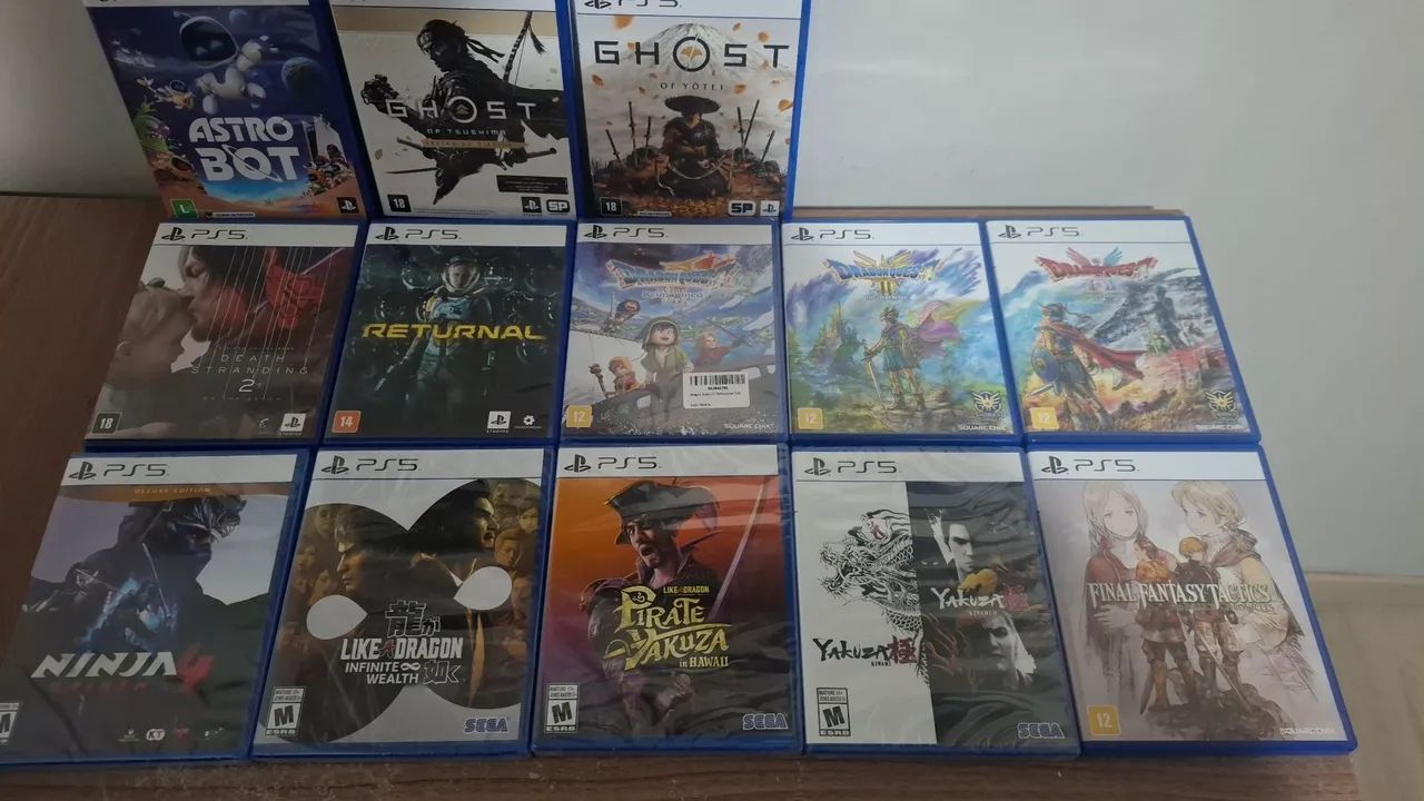 Lote 25 Jogos PS5 e PS4 - Foto 2