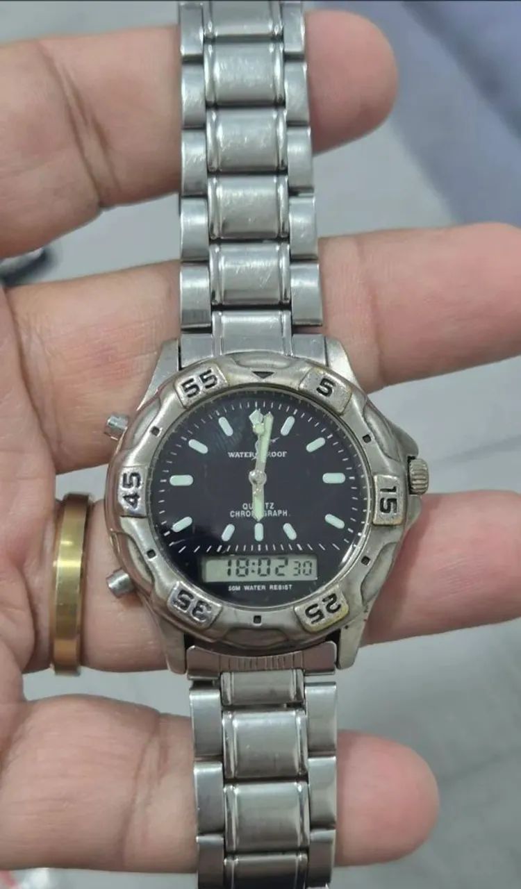 Relógio WATER PROOF  ANADIGI  -  ÓTIMO ESTADO