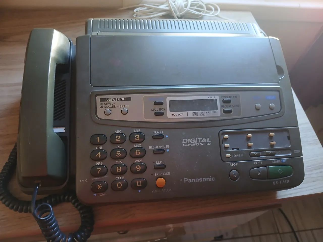 Telefone Panasonic fax pra conserto 50reais  - Foto 2