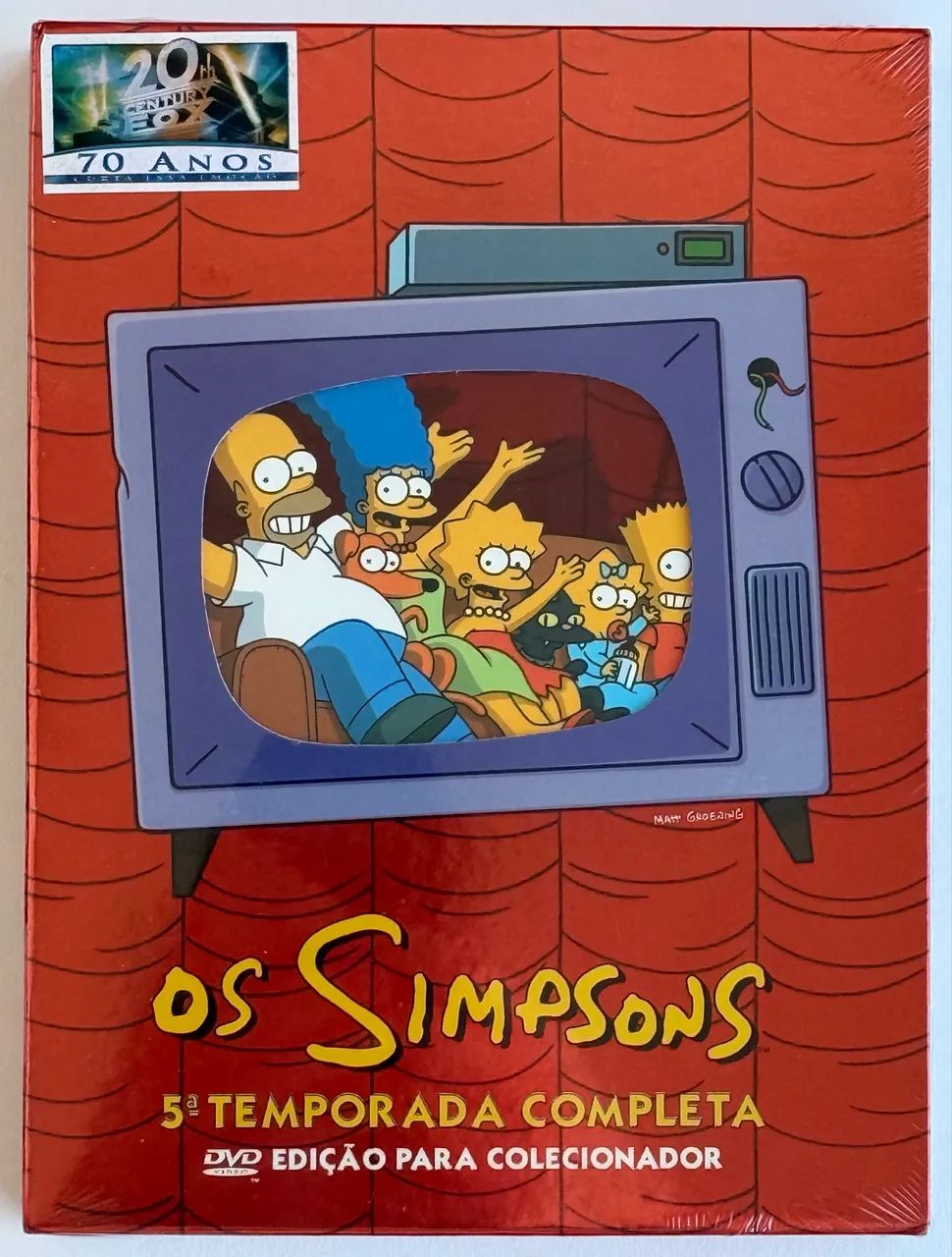 DVD Os Simpsons 5ª temporada completa (original e lacrado)