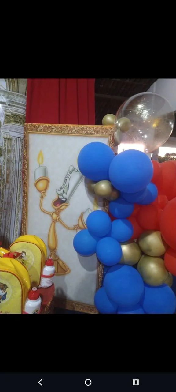 Decoração a Bela e a Fera - Foto 3