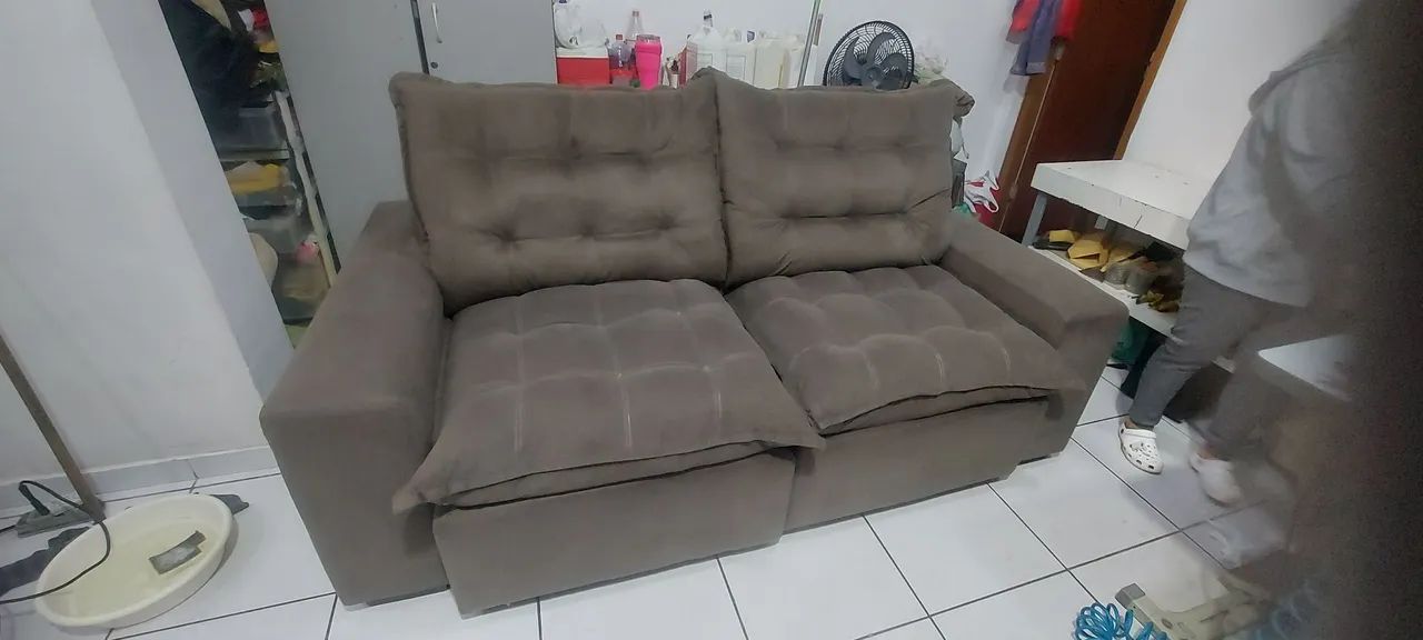 VENDE SE RETRÁTIL E RECLINÁVEL SEMI NOVO  - Foto 4