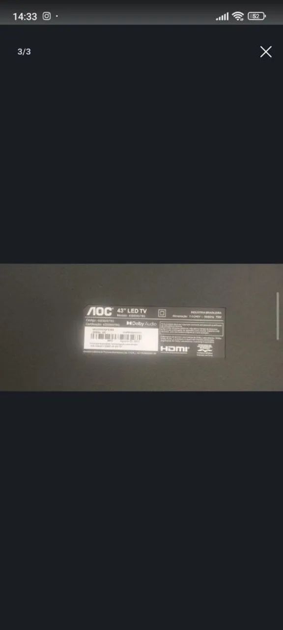 TV 43 AOC  - Foto 2