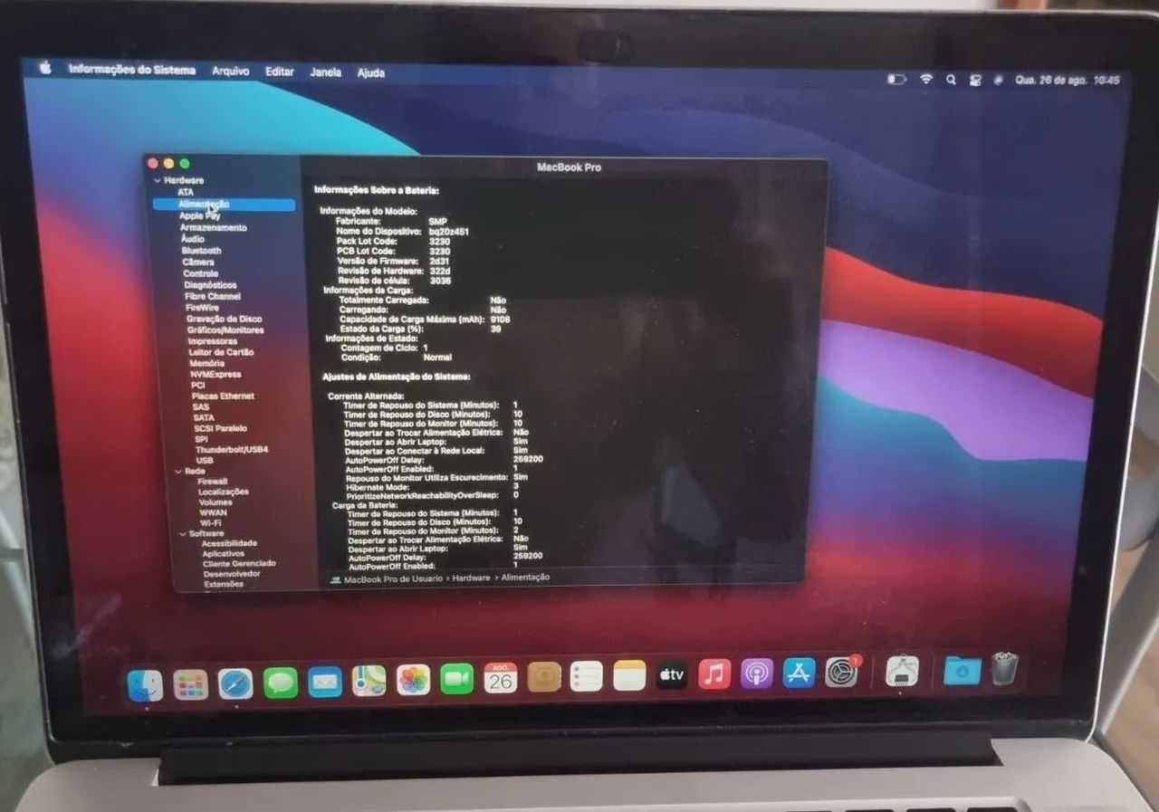 MacBook Pro i7 16Gb Ram - SSD 512Gb - A1398 - Notebooks - Área
