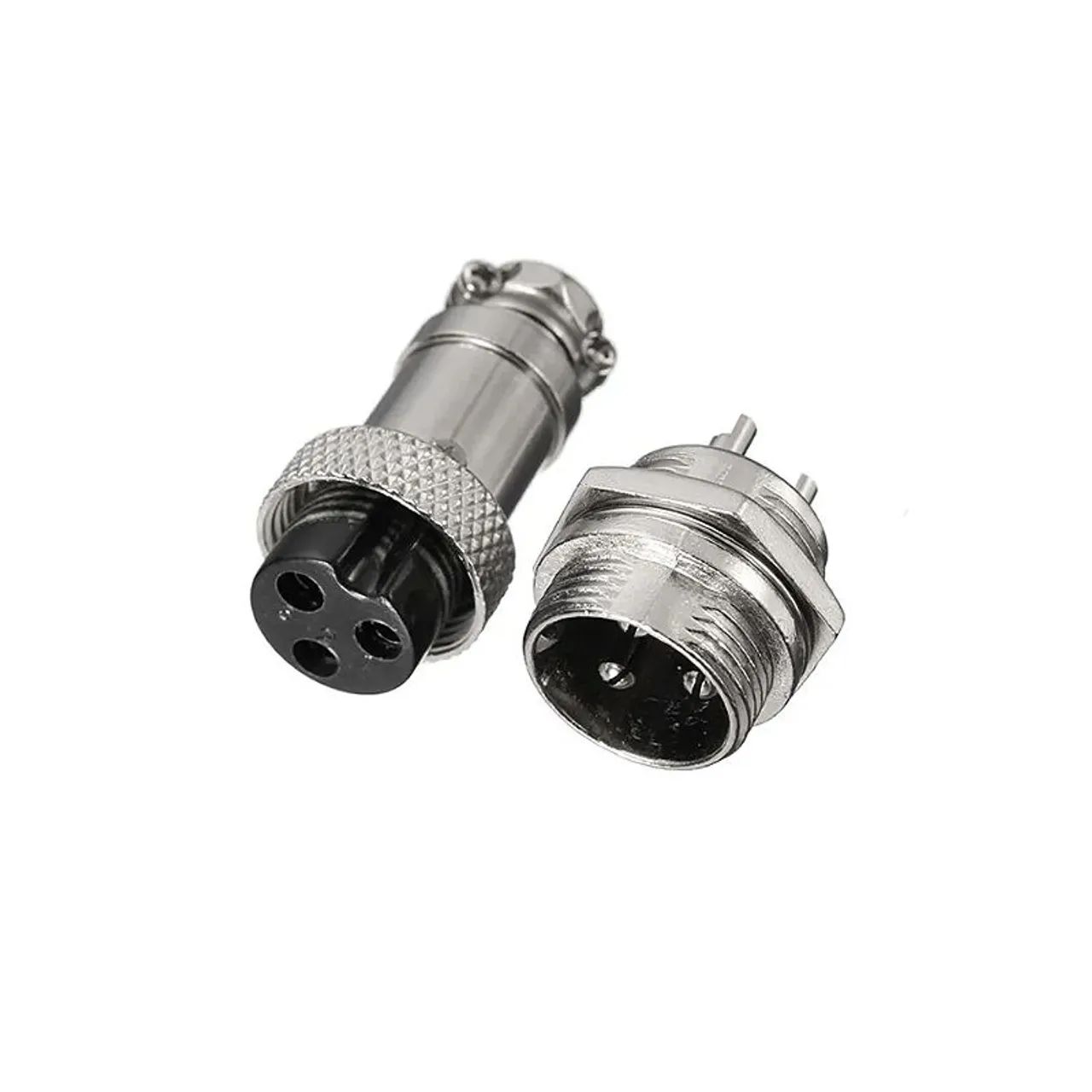 Par conector Mike gx16 3 vias
