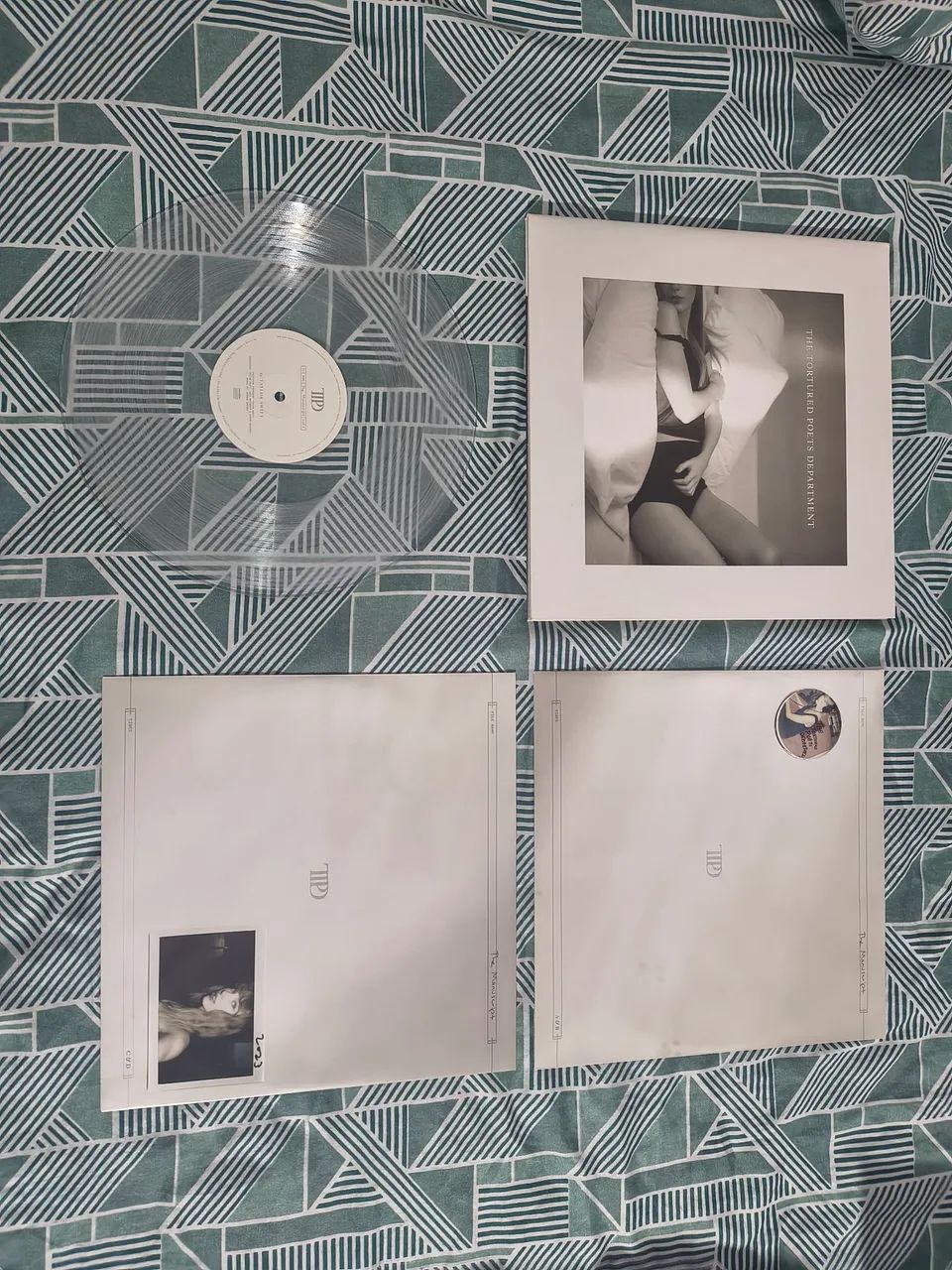 Vinil THE TORTURED POETS DEPARTMENT - Phantom Clear  - Foto 2