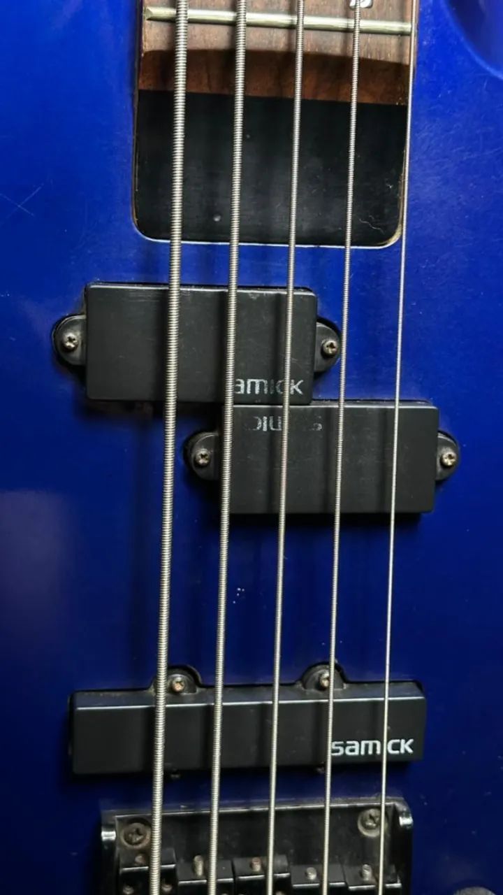 Contrabaixo Samick 5 Cordas - Foto 5