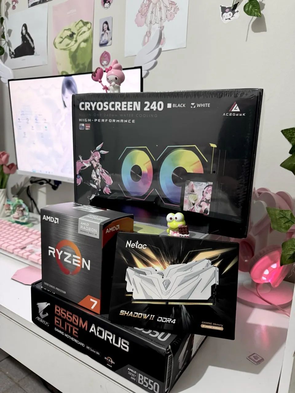 VENDO PC GAMER BRANCO  - Foto 4