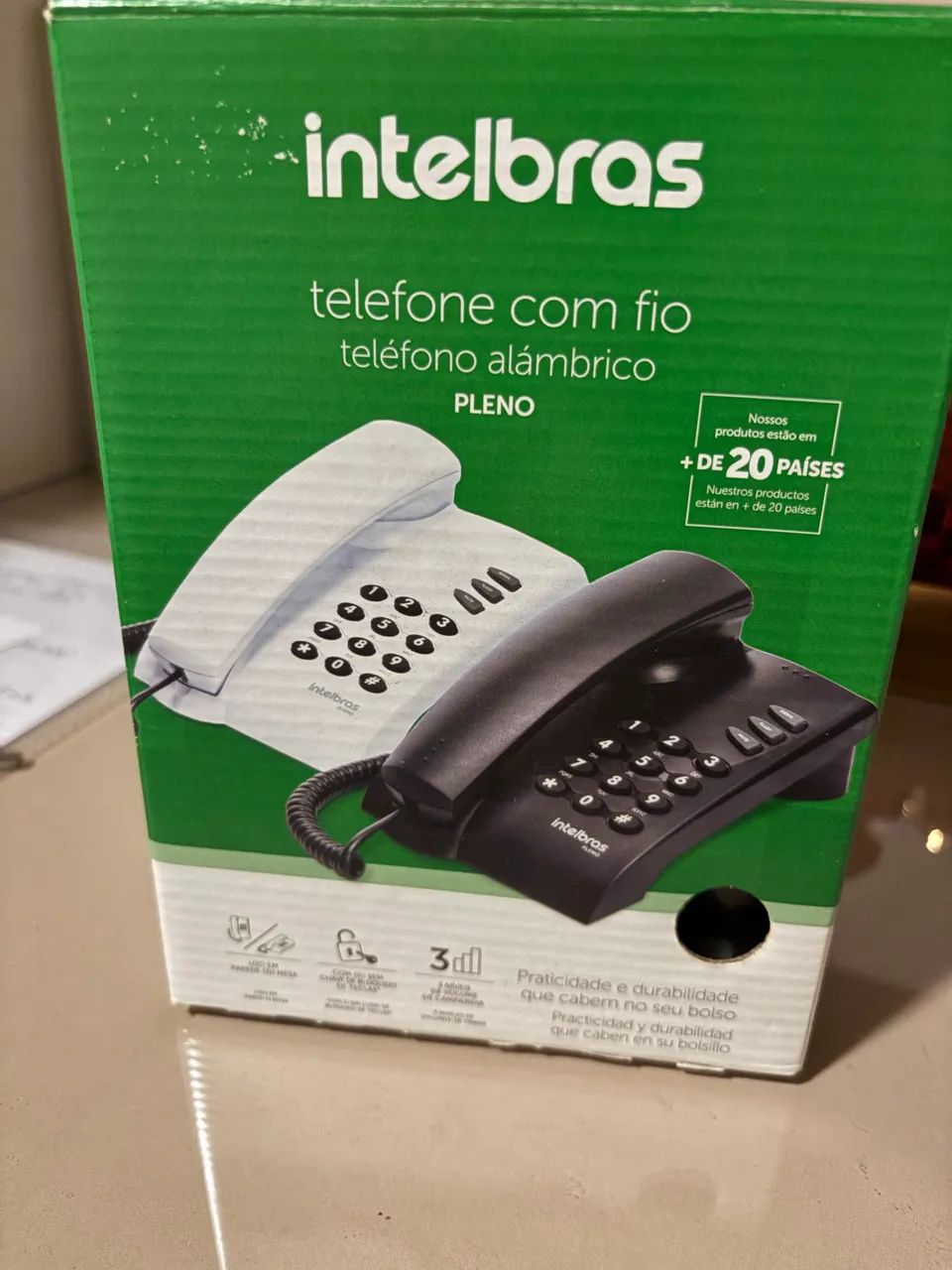 Aparelho de telefone Intelbras
