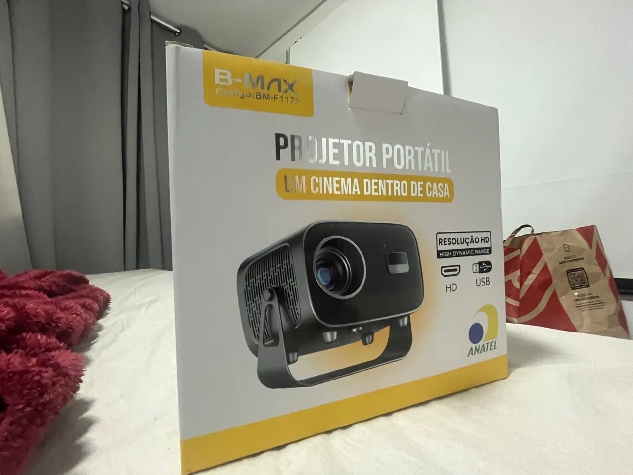 Projetor + Tela 150 Polegadas!  - Foto 3