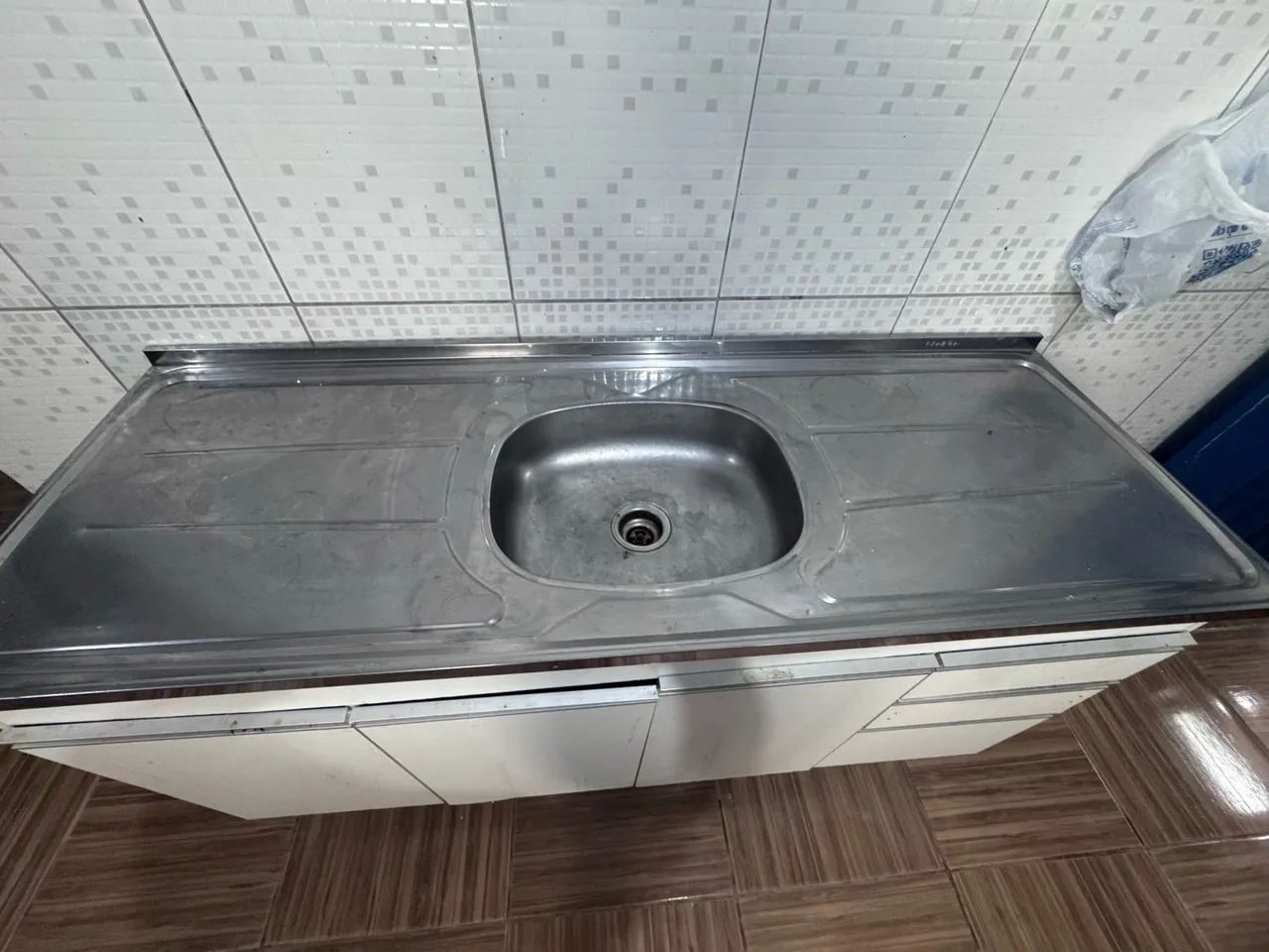 Pia inox com balcão  - Foto 5