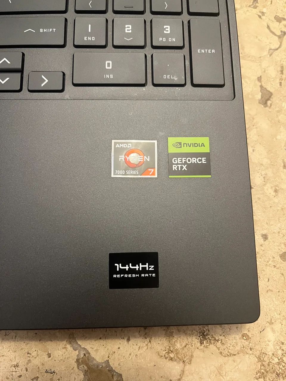 Notebook HP Victus ryzen 7000 series, 16gb ddr5, RTX 4050