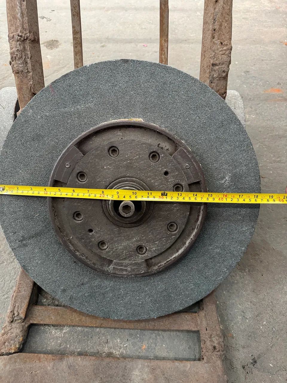 Flange de Reifica  com Rebolo  marca Norton 480mm - Foto 2