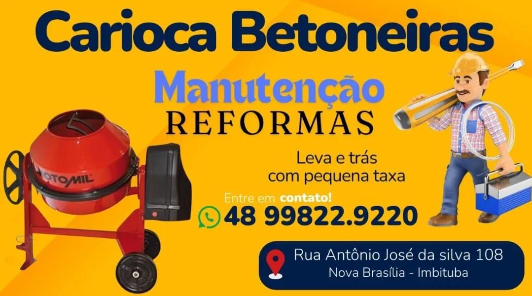 Manutenção de betoneiras
