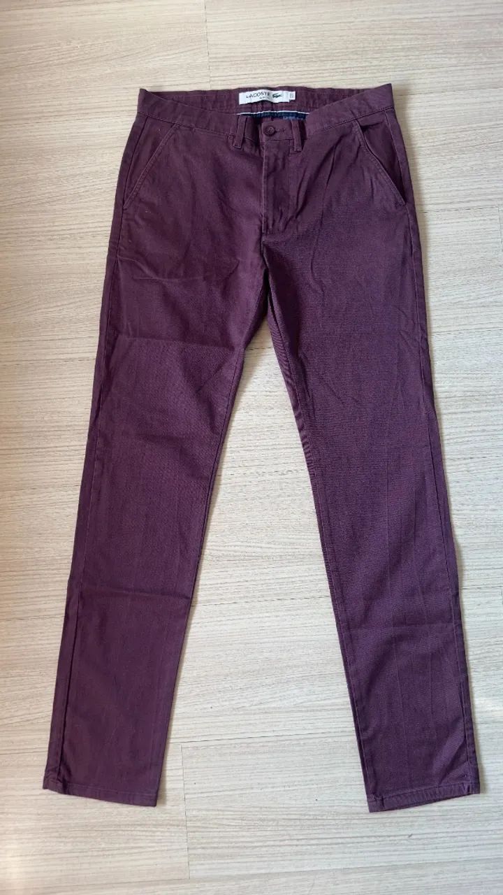 Calça Lacoste. Tamanho 40. Original - Foto 3