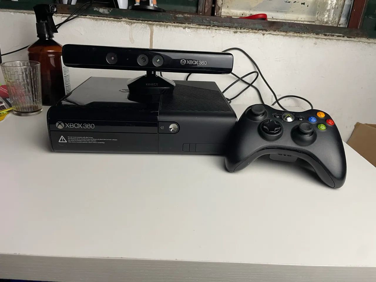 Xbox 360 bloqueado 2 controles e kinect