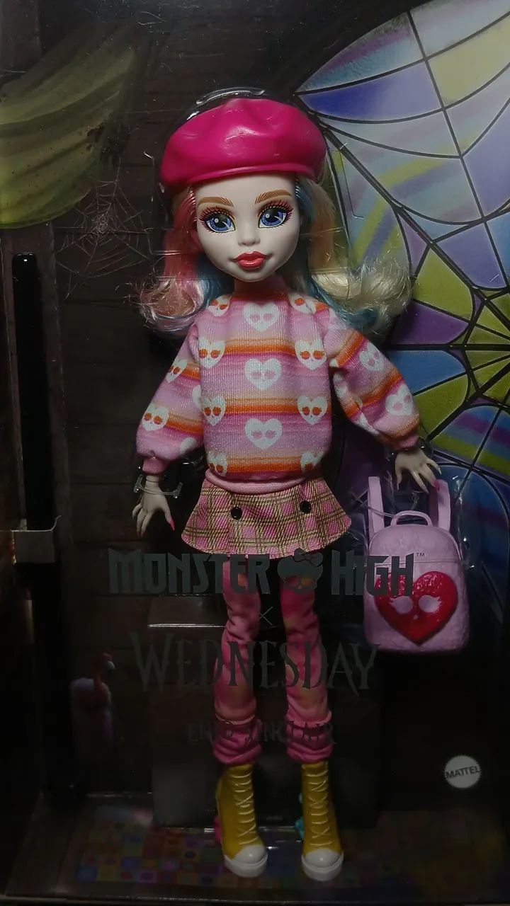 Boneca Monster High Enid Sinclair - Wandinha  - Foto 4
