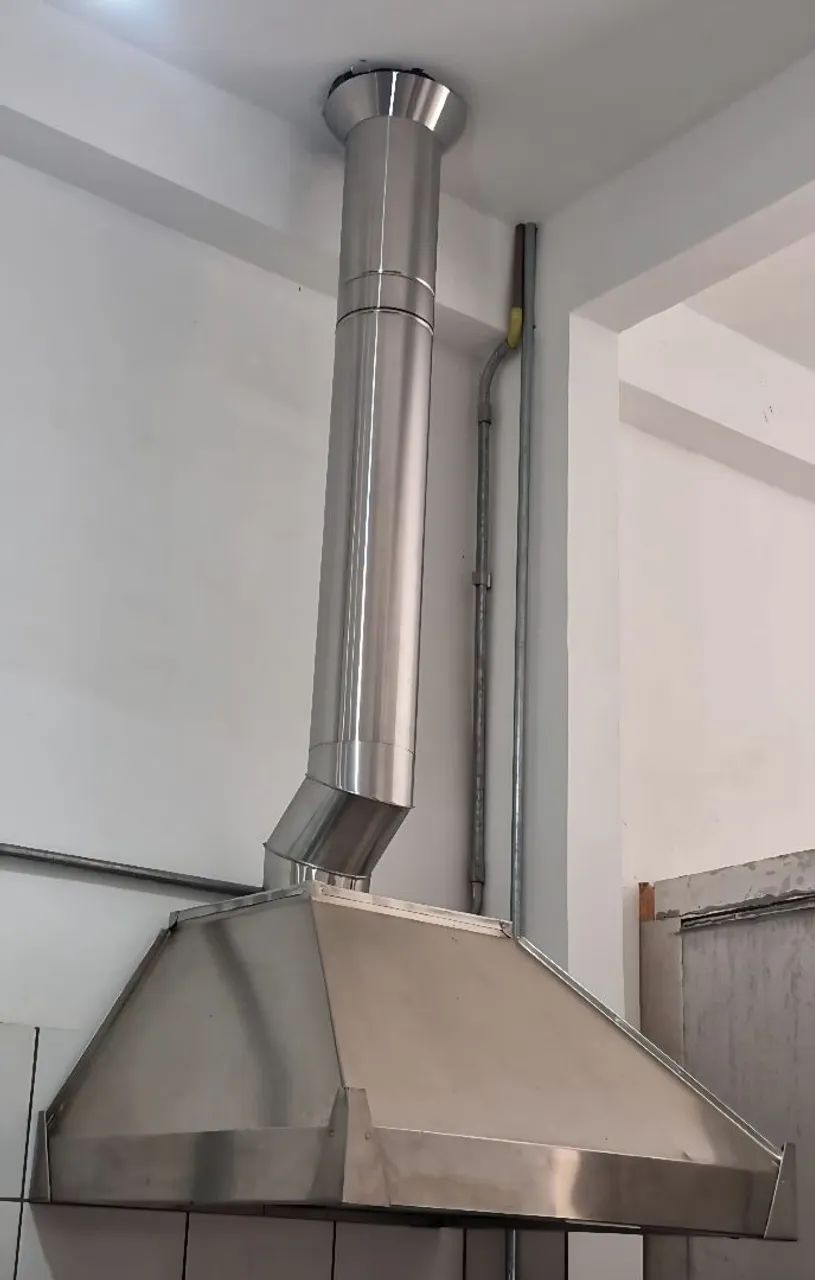 Coifa de inox