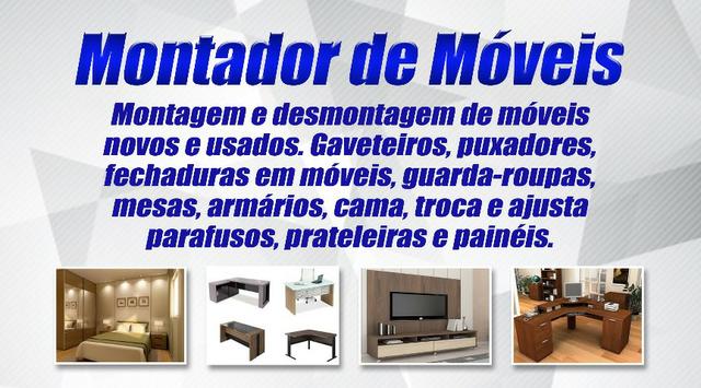 Montador de moveis $50.00.
