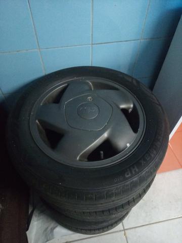 Rodas 14 com pneus 185/55/14 - Foto 3