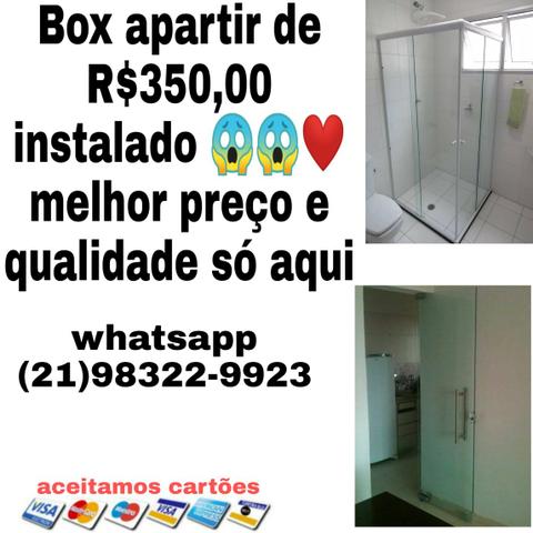 Vidraceiro ?box apartir de R$350 instalado ??
