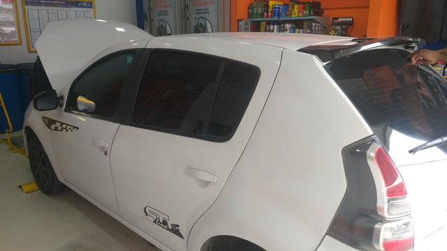 Sandero 1.6 completo 2013 - Foto 4