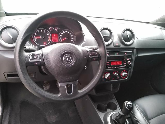 Gol track 2014 1.0 completo+couro e rodas - Foto 16