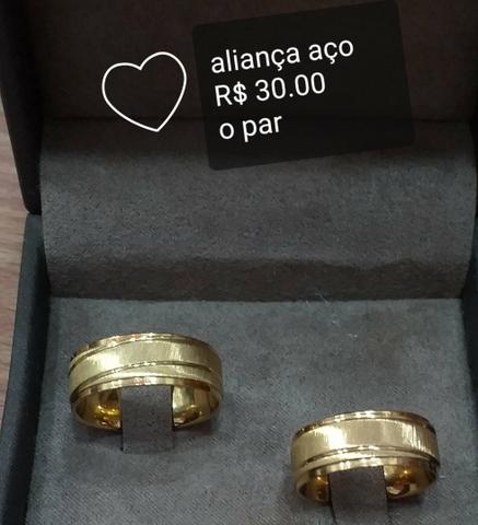 Alianças aço