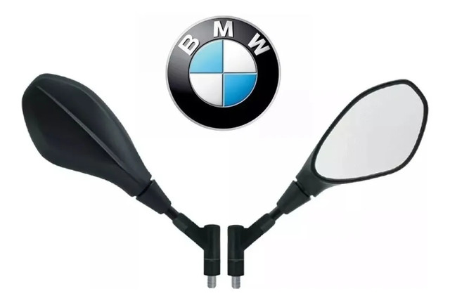 Retrovisor Gs 650 F800 Bmw Giro 360 Rosca Honda Par - Foto 3