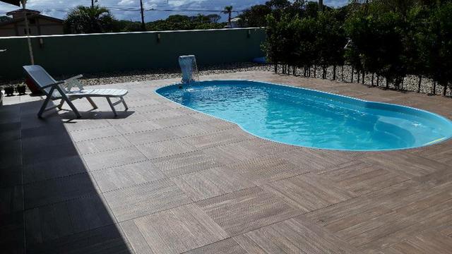 Casa com Piscina Temporada Praia do Ervino
