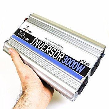 Inversor Conversor de Tensão 3000w 12v p/ 110v (Novo) - Foto 3