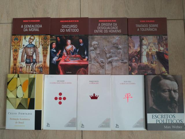 Livros novos e usados (Harry Potter, Tolkien, Sun Tzu, Rosseau, Descartes, Max Weber) - Foto 5