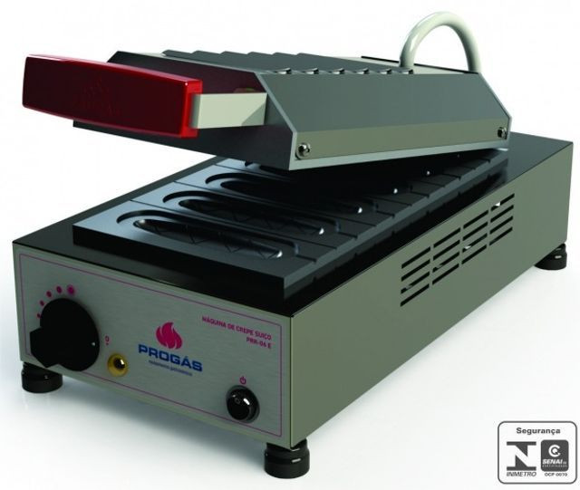 Máquina para 6 Crepes