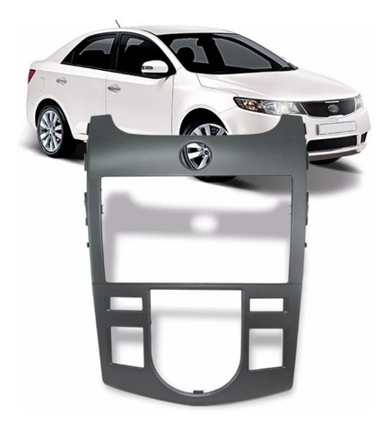 Moldura Painel Cerato 2 Din Dvd Cerato Ar Digital Kia