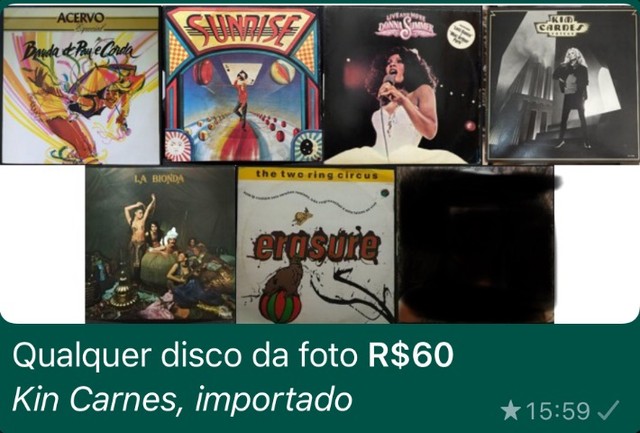 Lp vinil - Diversos LPs 64962190526593123
