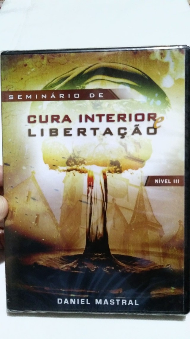 CURA INTERIOR E LIBERTAÇÃO NÍVEL 3 - DANIEL MASTRAL  - DVD ORIGINAL LACRADO