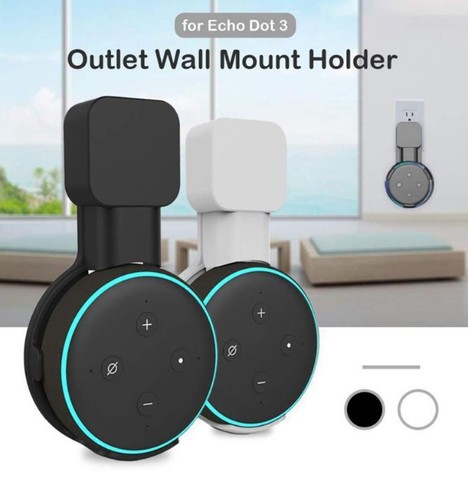 Alexa Suporte Echo Dot 3 Stand De Tomada Amazon.  Arduino Automação COD-CP703