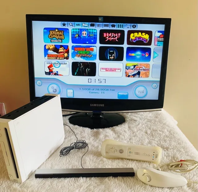 HD, PEN, SD com jogos e emuladores Nintendo Wii Leiria, Pousos, Barreira E  Cortes • OLX Portugal